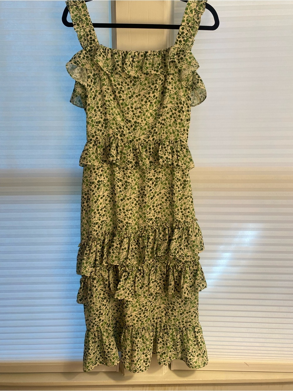 Alexia Admor Floral Ruffle Midi Dress